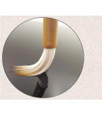 Pensula pentru caligrafie chineza, maner bambus, 25.5 cm