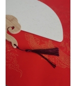 Evantai, hartie de orez, nescris, caligrafie chineza pictura creație, decor, CREM