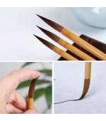 Set Pensule pentru Caligrafie Chineza si Pictura – Par de Urs