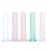 Ventuze mini din silicon alimentar pentru masaj facial si zona ochilor (cod V12)