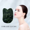 Piatra Gua Sha, din jad, pentru masaj facial (cod G19)