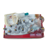 Set ventuze, plastic, cu pompa, Jinkang, 12 ventuze