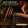 Set ace de foc, acupunctura, profesionale, maner cupru, terapie alternativa, Medicina Traditionala Chineza  (cod A08)