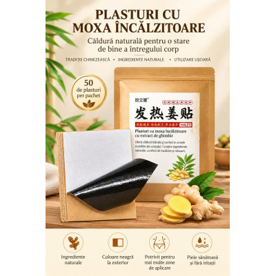 Plasturi cu Ghimbir si moxa...