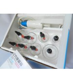 Plastic suction cups kit with magnets and pump (code V09)