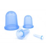 Food grade silicone cups set for facial and body massage (code V11)