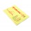 Set of yellow paper sheets for Chinese calligraphy - 24 squares (code B85-3)