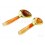 Set of agate rollers for facial massage (code R84)