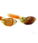 Set of agate rollers for facial massage (code R84)