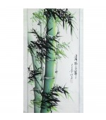 Pictura chinezeasca - Bambus verde (cod B70-5)