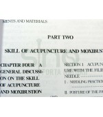 Skills of Chinese Acupuncture and Moxibustion (code C84)