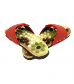 Papuci reflexoterapeutici cu piatra naturala (cod R25)