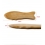 Dispozitiv Gua Sha zimtat din lemn forma peste (cod R29)