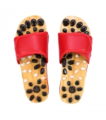 Reflexology slippers with natural stones (code R25)