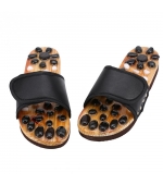 Reflexology slippers with natural stones (code R25)