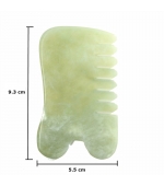 Piatra Gua Sha din jad forma pieptene (cod G05)