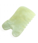 Piatra Gua Sha din jad forma pieptene (cod G05)