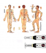 Electro-acupunctor cu 4 capete interschimbabile (cod E16-4)