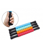 Roller masaj stick cu 9 role portocalii (cod R124-1)