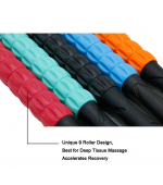 Roller masaj stick cu 9 role negre (cod R124-3)