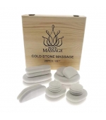 Set pietre marmura reci, 20 bucati (cod R10-4)