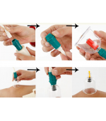 Ventuze plastic cu pompa (COD V03-7)