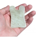 Gua Sha jade stone – rectangular shape (code G06)