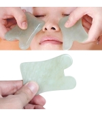 Gua Sha jade stone – rectangular shape (code G06)