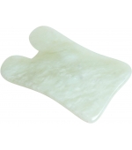 Gua Sha jade stone – rectangular shape (code G06)
