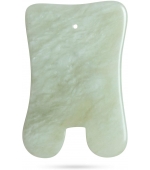 Gua Sha jade stone – rectangular shape (code G06)