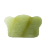 Gua sha jade stone - crown shape (code G07)