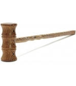 Ciocanel pentru masaj din lemn de wenge, decontracturant, relaxant, tonifiant (cod R136)
