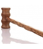Ciocanel pentru masaj din lemn de wenge, decontracturant, relaxant, tonifiant (cod R136)