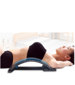Dispozitiv Back Relax,  reglabil pentru indreptarea coloanei, strech lombar, cu magneti - VERDE(cod T54-1M)