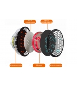 Lampa multifunctionala infrarosu si TDP, termica, cu brat articulat, cu baza rotativa, cu picior, cu un cap (cod L11)