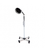 Lampa TDP, cu brat articulat, cu baza rotativa in inox, cu picior, cu un cap  (cod L12)