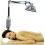 Lampa TDP, cu brat articulat, cu baza rotativa in inox, cu picior, cu un cap  (cod L12)