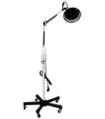 Lampa TDP, cu brat articulat, cu baza rotativa in inox, cu picior, cu un cap  (cod L12)