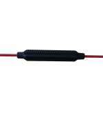 Dispozitiv tonifiere, fitness, multifunctional, Flexi Bar, 160 cm, rosu