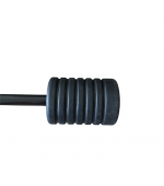 Dispozitiv tonifiere, fitness, multifunctional, Flexi Bar, 158 cm, negru