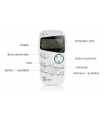 Aparat electro-acupunctura SDZ-IIB, Hwato, pentru stimularea nervilor si a muschilor, portabil