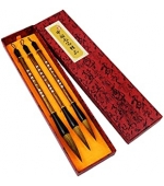 Set of 3 brushes for chinese calligraphy (code B93)