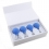 Set ventuze din sticla cu pompita din silicon, ideale pentru masajul facial, 4 bucati (cod V38)