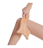 Paleta Modelatoare Multifunctionala, cu maner, lemn de santal, MaderoTerapie / Masajul Anticelulitic / Slimming / Drenaj 