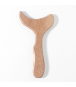 Paleta Modelatoare Multifunctionala, cu maner, lemn de fag, MaderoTerapie / Masaj Anticelulitic / Slimming / Drenaj, 34 cm