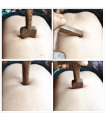 Dispozitiv multifunctional, lemn de wenge, MaderoTerapie / Coloana/ Drenaj, Presopunctura