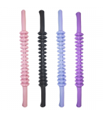 Roller masaj stick, flexibil, cu 15 role mobile, anticelulitic, relaxare, detensionare (R132S) 