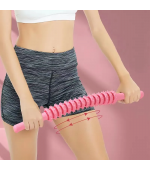 Roller masaj stick, flexibil, cu 15 role mobile, anticelulitic, relaxare, detensionare (R132S) 