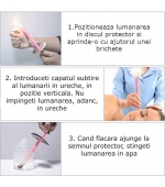Set 16 lumanari terapeutice pentru urechi, multiple arome, din ceara naturala, cu suport din carton