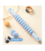 Roller masaj stick, flexibil, cu 10 role mobile, anticelulitic, relaxare, detensionare, automasaj (R125S)